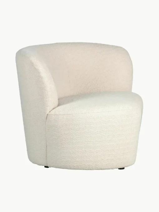 Großer Bouclé-Sessel Sibylla