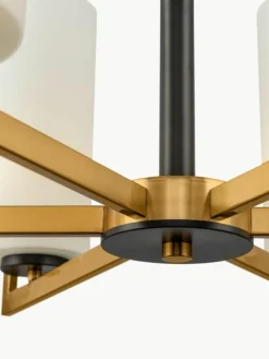 Großer Kronleuchter Fortano aus Glas