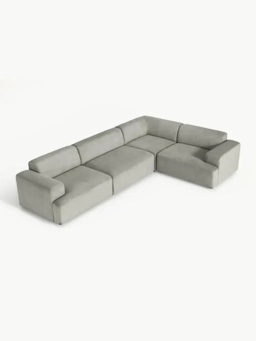 Großes Ecksofa Melva (4-Sitzer) aus Cord