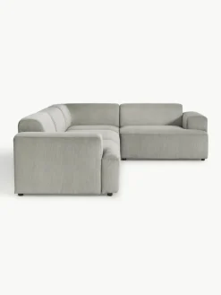Großes Ecksofa Melva (4-Sitzer) aus Cord