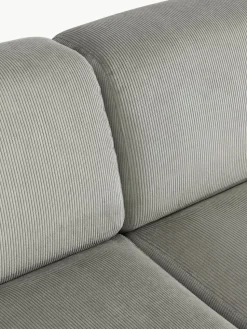 Großes Ecksofa Melva (4-Sitzer) aus Cord
