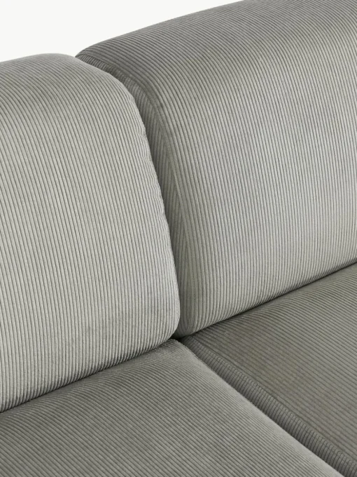 Großes Ecksofa Melva (4-Sitzer) aus Cord