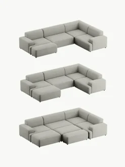 Großes Ecksofa Melva (4-Sitzer) aus Cord