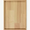 Gummibaumholz-Serviertablett Wood Light