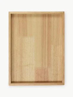 Gummibaumholz-Serviertablett Wood Light
