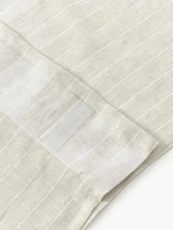 Halbtransparente Gardine Birch mit Schlaufenband, 2 Stück