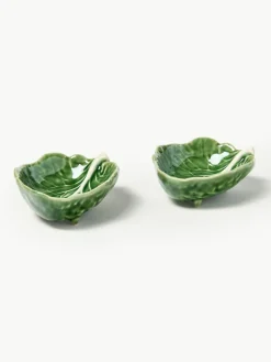 Handbemalte Dipschälchen Cabbage, 6 Stück