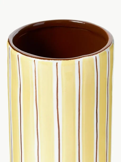 Handbemalte Porzellan-Vase Ray, H 18 cm