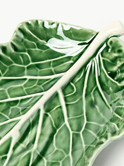 Handbemalte Servierplatte Cabbage