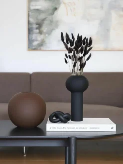 Handbemalte Vase Pillar, H 24 cm