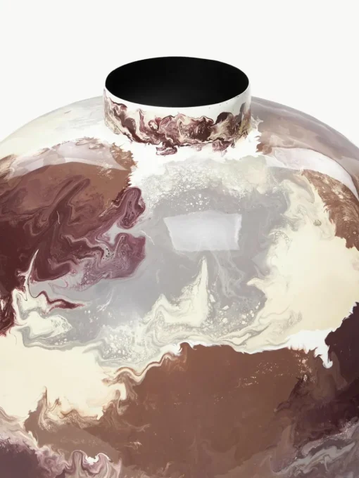 Handbemalte Vase Thyra, H 50 cm