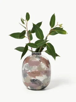 Handbemalte Vase Thyra, H 31 cm