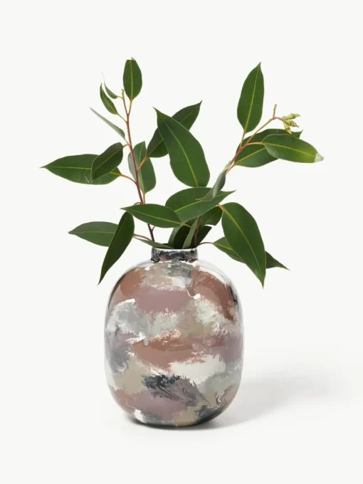 Handbemalte Vase Thyra, H 31 cm