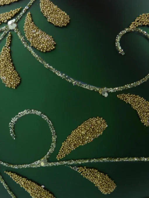 Handbemalte Weihnachtskugeln Flori, 4 Stück