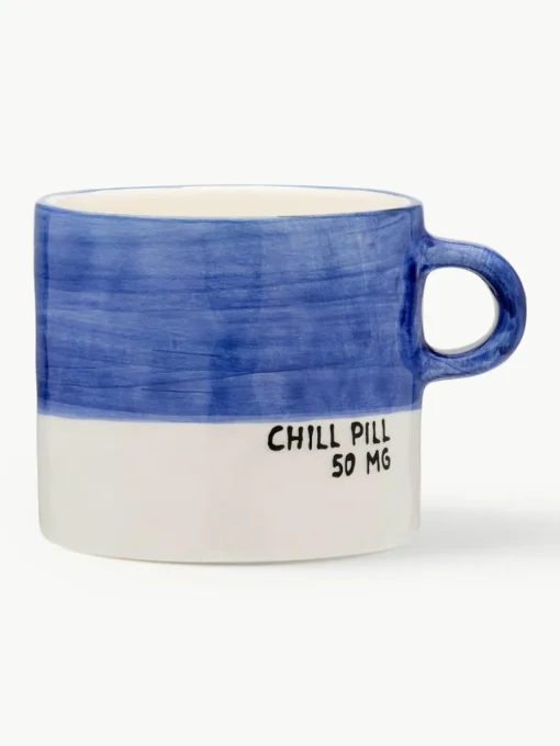 Handbemalte XL Tasse Chill Pill