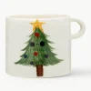 Handbemalte XL Tasse Christmas Tree