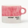Handbemalte XL Tasse Instant Pleasure