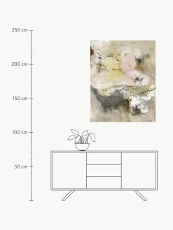 Handbemalter Leinwanddruck Artcast