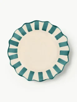 Handbemalter Speiseteller Pine Scalloped