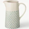 Handbemalter Wasserkrug Patrizia, 2 L