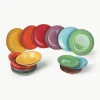 Handbemaltes Geschirr-Set Baita, 6 Personen (18-tlg.)