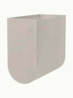 Handgefertigte Aufbewahrungsbox Curved, B 20 cm