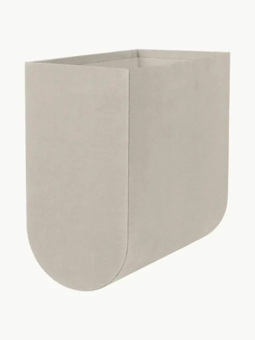 Handgefertigte Aufbewahrungsbox Curved, B 20 cm