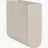 Handgefertigte Aufbewahrungsbox Curved, B 12 cm