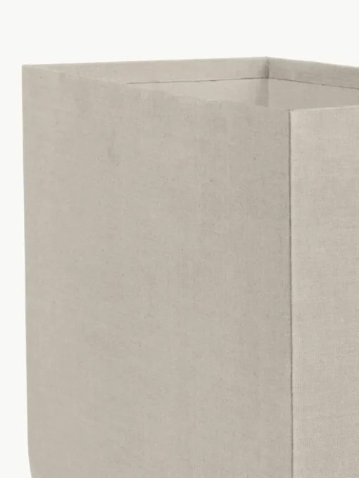 Handgefertigte Aufbewahrungsbox Curved, B 20 cm