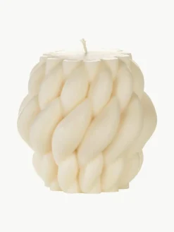 Handgefertigte Design-Kerze Karla, H 11 cm