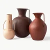 Handgefertigte Design-Vasen Roman, 3er-Set