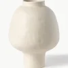 Handgefertigte Design-Vase Saki aus Steinzeug, H 32 cm
