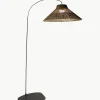 Handgefertigte dimmbare LED-Stehlampe Niza mit Fernbedienung