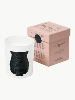 Handgefertigte Duftkerze Rose Poivrée (Bernstein, Palmarosa, Rose)