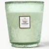 Handgefertigte Fünfdocht-Duftkerze Japonica Collection (Cade-Holz, Eisenkraut & Lavendel)