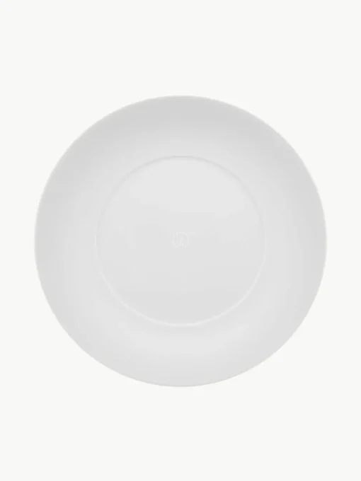Handgefertigte Frühstücksteller Cosmopolitan aus Porzellan, 2 Stück