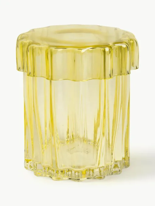 Handgefertigte Glas-Aufbewahrungsdose Astral