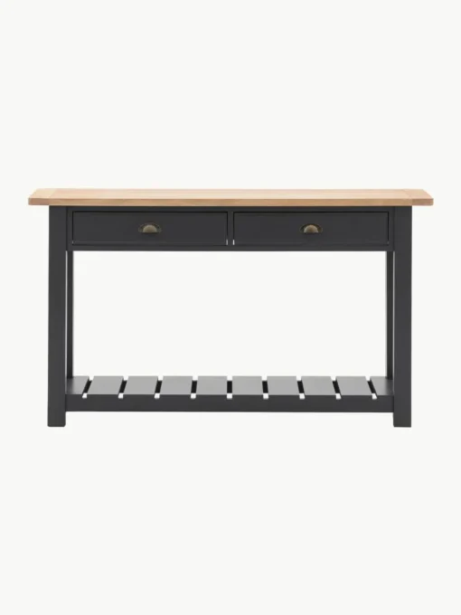 Handgefertigte Holz-Konsole Eton