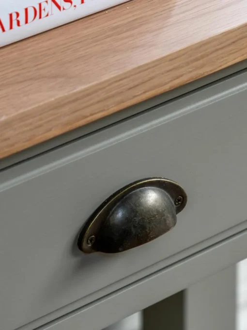 Handgefertigte Holz-Konsole Eton