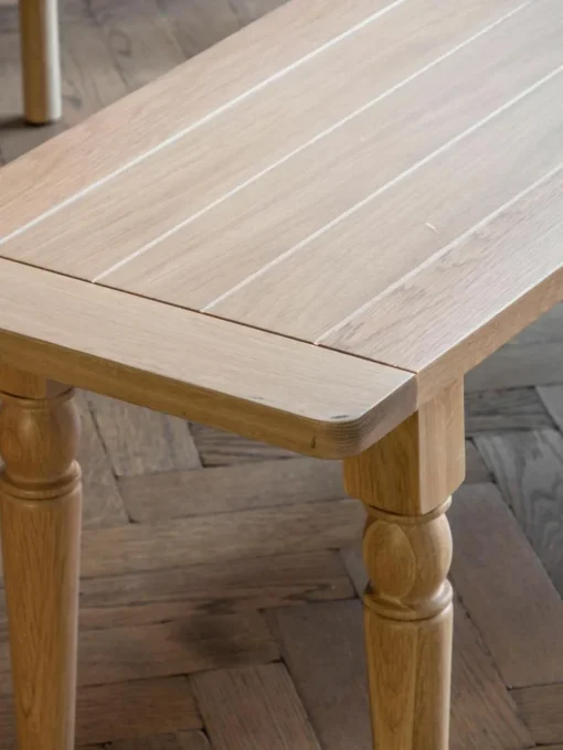 Handgefertigte Holz-Sitzbank Eton
