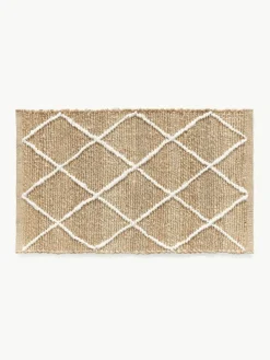 Handgefertigte Jute-Fußmatte Kunu