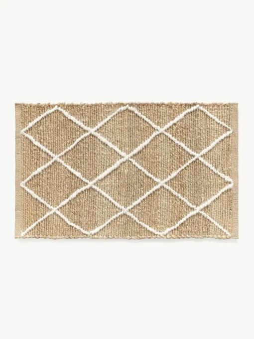 Handgefertigte Jute-Fußmatte Kunu