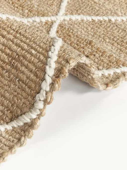 Handgefertigte Jute-Fußmatte Kunu