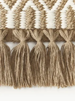Handgefertigte Jute-Fußmatte Ramos
