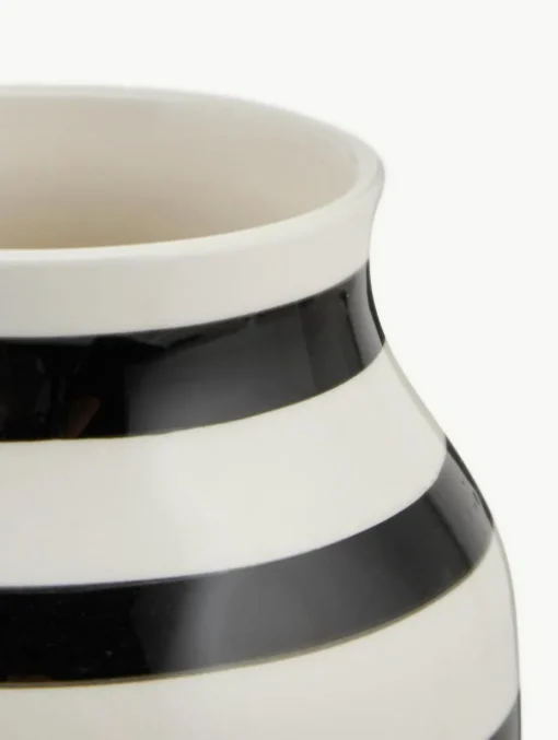 Handgefertigte Keramik-Vase Omaggio, H 20 cm
