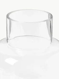 Handgefertigte Klassische Glas-Vase Lotta, H 25 cm