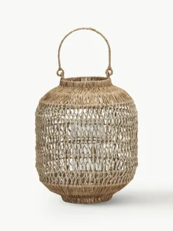 Handgefertigte Laterne Dive aus Jute