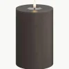 Handgefertigte LED-Kerze Real Flame, H 15 cm