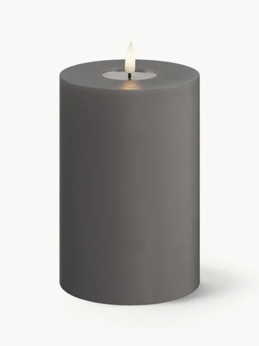 Handgefertigte LED-Kerze Real Flame, H 15 cm