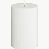 Handgefertigte LED-Kerze Real Flame, H 15 cm